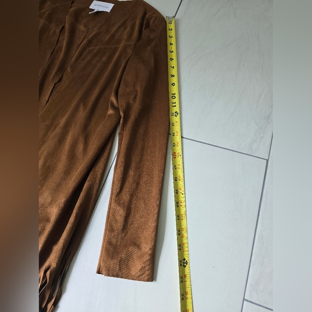 BCBGeneration Brown Suede Jacket - Picture 15 of 16